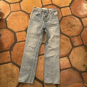 Aritzia Denim Forum Blue Wash Jeans
